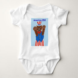 Amerika 250 Oom Sam Beer Romper