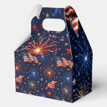 Amerika 250 Patriotisch Vuurwerk Vlag Patroon