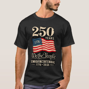 Amerika 250 Patriottisch Onafhankelijkheidsdag T-S T-shirt