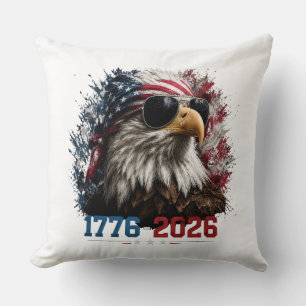 Amerika 250 Patriottische Adelaarsvlag 1776–2026 Kussen