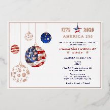 Amerika 250 Patriottische Feestdag Fête Jubileum
