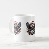 Amerika 250 Patriottische Steenarend 1776-2026 Mok (Voorkant links)
