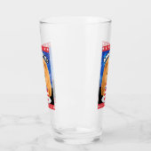 AMERIKA 250 Rode Chow Glas (Links)