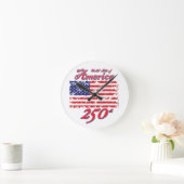 Amerika 250 ronde klok (Huis)