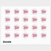 Amerika 250 ronde sticker (Vel)