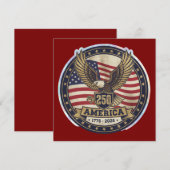 Amerika 250 save the date (Voorkant / Achterkant)
