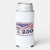Amerika 250 seltzer blikjeskoeler (Seltzer Achterkant)