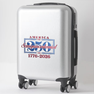 Amerika 250 Semi-quincentennial Grafisch – 1776-20 Sticker