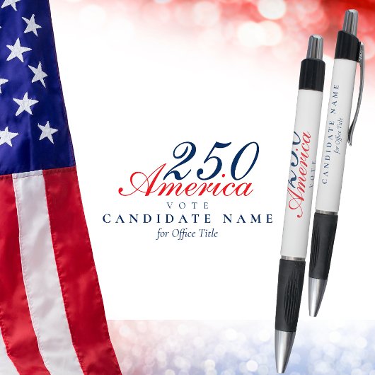 Amerika 250 Semi-quincentennial Patriottisch Aange Pen