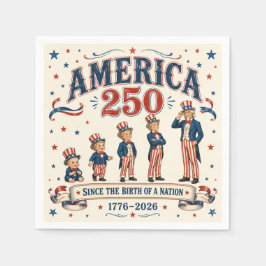 Amerika 250 servet