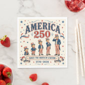 Amerika 250 servet (Insitu)