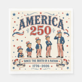 Amerika 250 servet