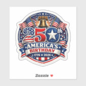 Amerika 250 sticker (Vel)