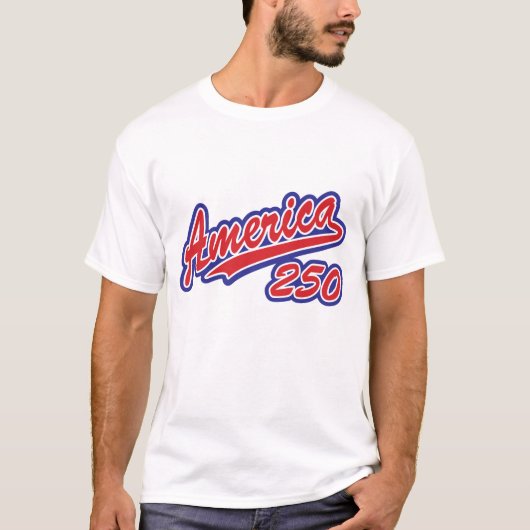 Amerika 250 t-shirt (Voorkant)