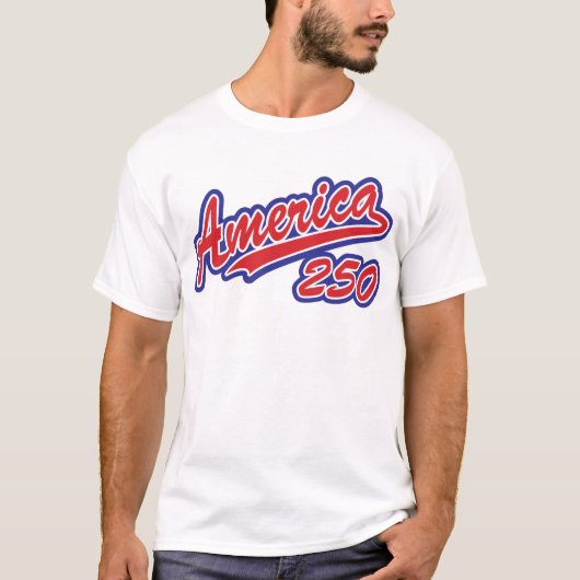 Amerika 250 t-shirt (Voorkant)