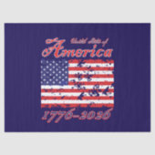 Amerika 250 tissuepapier (Voorkant)