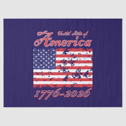 Amerika 250 tissuepapier (Voorkant)