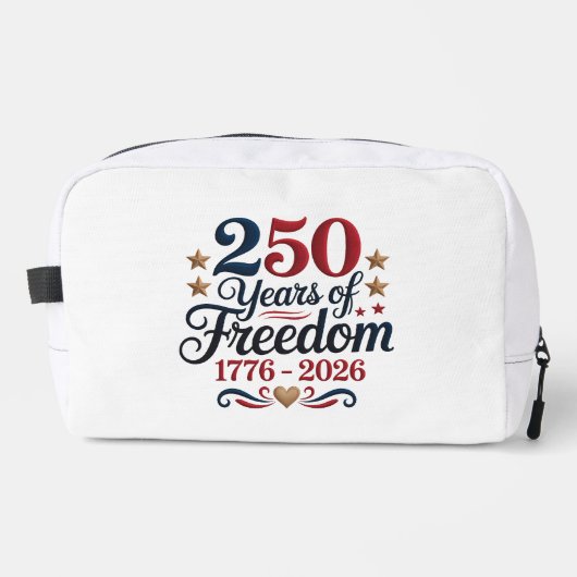 Amerika 250 toilettasje (Voorkant)