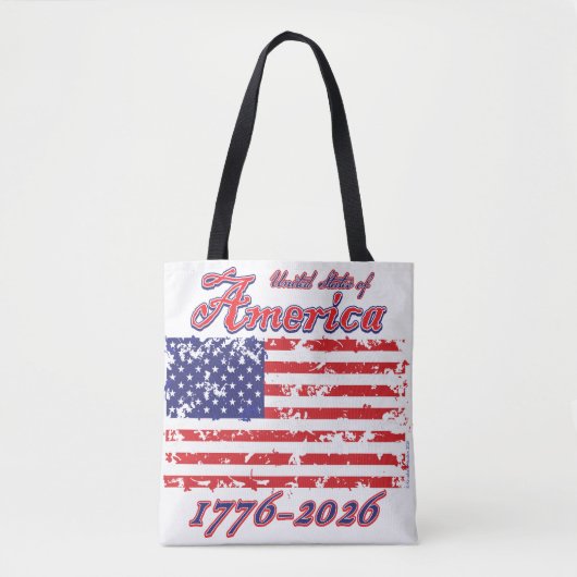 Amerika 250 tote bag (Voorkant)