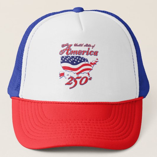 Amerika 250 trucker pet (Voorkant)