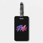 Amerika 250 Twee Bagagelabel (Achterkant verticaal)