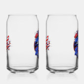 Amerika 250 Twee Blikvorm Glas (Rechts)