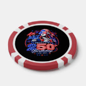 Amerika 250 Twee Poker Chips (Enkel)