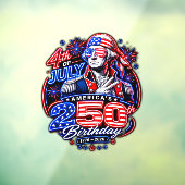 Amerika 250 Twee Raamsticker (Vel 3)
