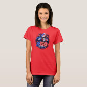 Amerika 250 Twee T-shirt (Voorkant volledig)