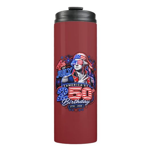 Amerika 250 Twee Thermosbeker (Voorkant)