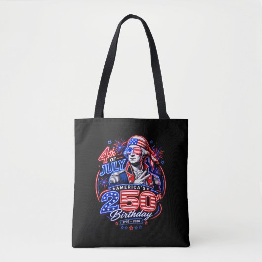 Amerika 250 Twee Tote Bag (Voorkant)