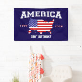 Amerika 250 Verjaardag 1776-2026 Spandoek (Insitu)