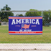 Amerika 250 Verjaardag 1776-2026 Spandoek (Insitu)