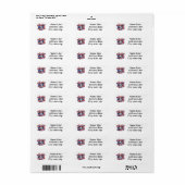 Amerika 250 verjaardag etiket (Full Sheet)