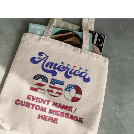 Amerika 250 Viering 1776-2026 4 juli Tote Bag