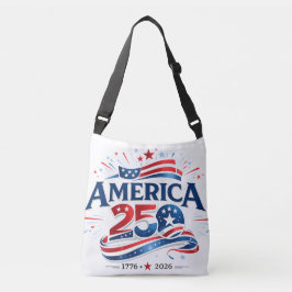 Amerika 250 Viering 1776–2026 Jubileum Crossbody Tas