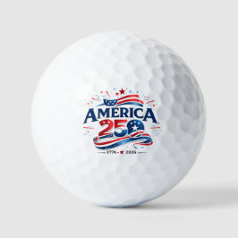 Amerika 250 Viering 1776–2026 Jubileum Golfballen