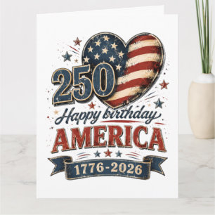 Amerika 250 Viering Kaart