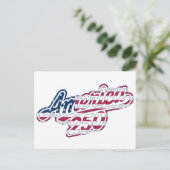 Amerika 250 Vlag Script Semiquincentennial Ontwerp Briefkaart (Staand voorkant)