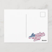 Amerika 250 Vlag Script Semiquincentennial Ontwerp Briefkaart (Achterkant)