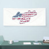 Amerika 250 Vlag Script Semiquincentennial Ontwerp Spandoek (Beurs)