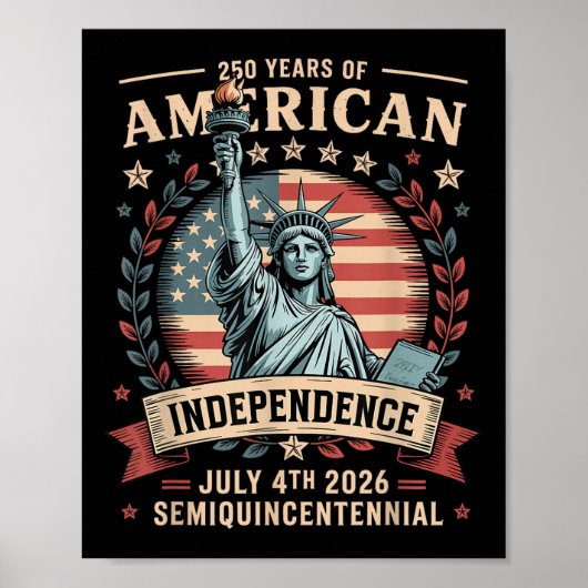 Amerika 250e verjaardag 250 jaar Amerika  Poster (Voorkant)