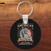 Amerika 250e verjaardag 250 jaar Amerika Sleutelhanger (Voorkant)