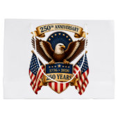 Amerika 250e verjaardag Adelaar Groot Cadeauzakje (Achterkant)