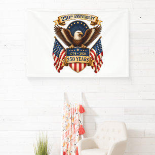 Amerika 250e verjaardag Adelaar Spandoek