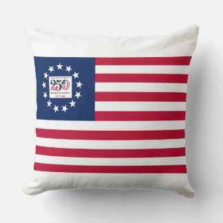 Amerika 250e Verjaardag Betsy Ross Vlag Kussen