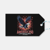 Amerika 250e verjaardag cadeaulabel (Voorkant (Horizontaal))