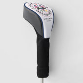Amerika 250e verjaardag Gepersonaliseerd  Golfheadcover (Schuin)