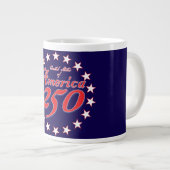 Amerika 250e verjaardag grote koffiekop (Voorkant rechts)