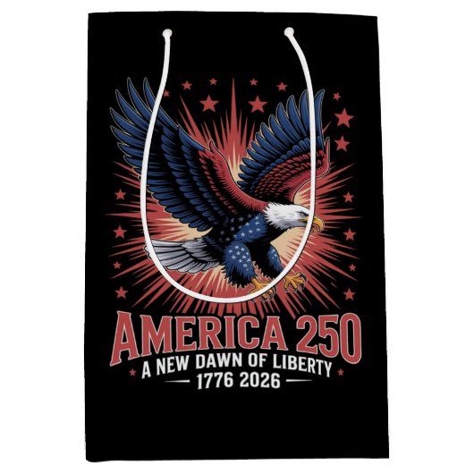 Amerika 250e verjaardag medium cadeauzakje (Voorkant)